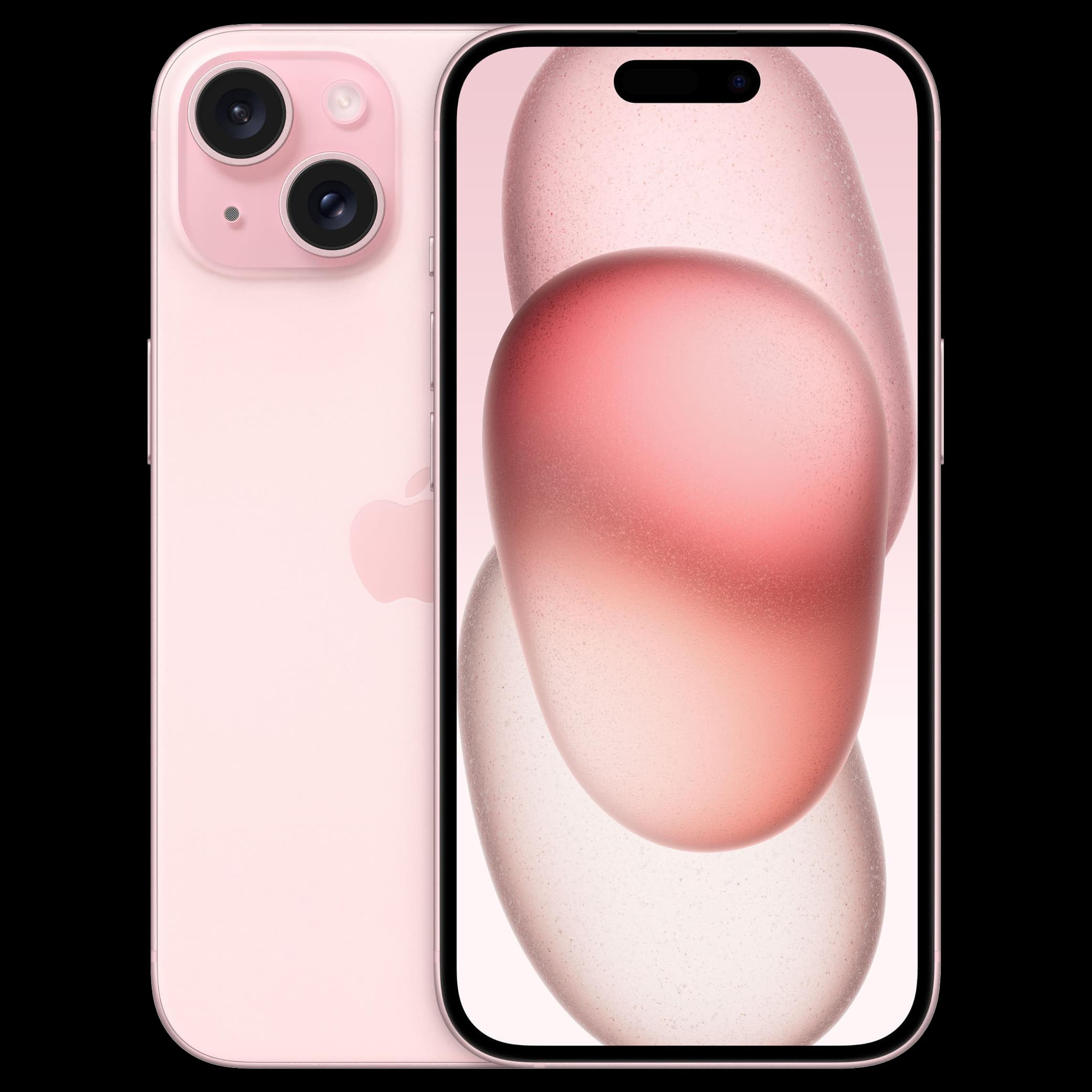 iPhone 15 128 GB Roze — Zichtbaar gebruikt · Marge