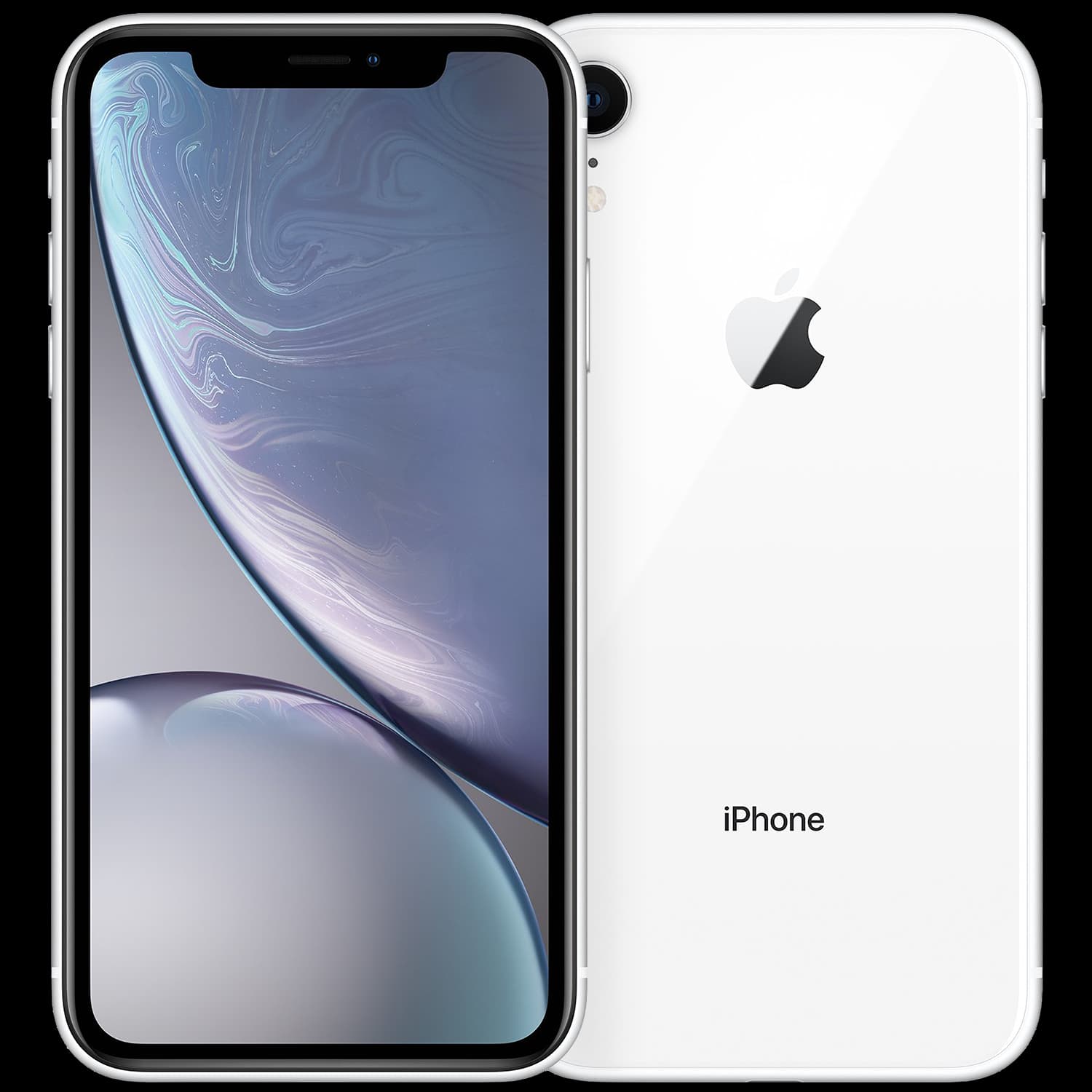 iPhone XR 64 GB Wit — Licht gebruikt · Marge