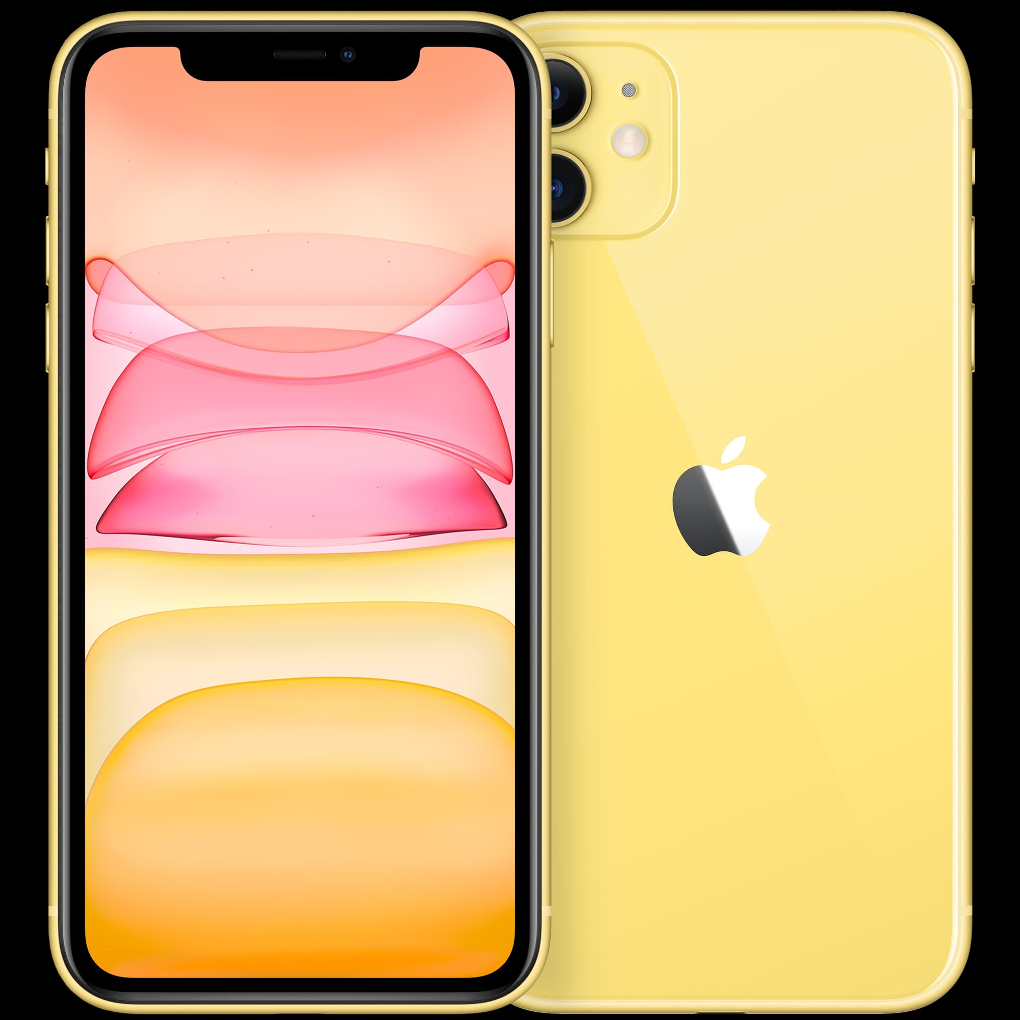 iPhone 11 64 GB Geel — Licht gebruikt · Met BTW