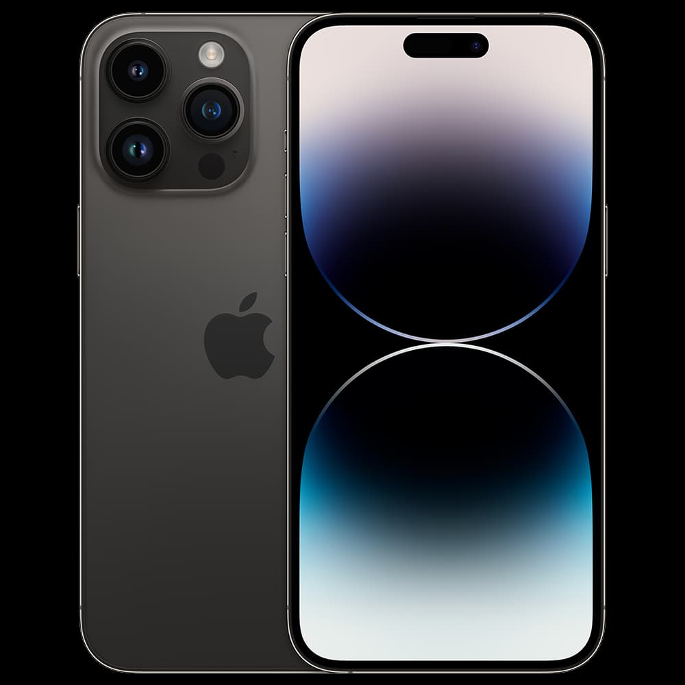 iPhone 14 Pro Max 128 GB Zwart — Zichtbaar gebruikt · Met BTW